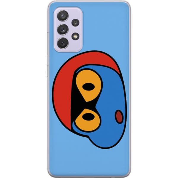 Samsung Galaxy A52s 5G Gennemsigtig cover Bold Bot Head