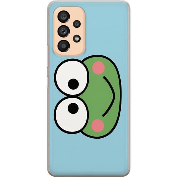 Samsung Galaxy A53 5G Gennemsigtig cover Keroppi Smile
