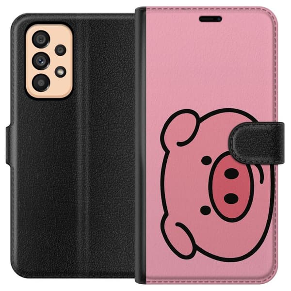 Samsung Galaxy A53 5G Tegnebogsetui Kawaii Piggy