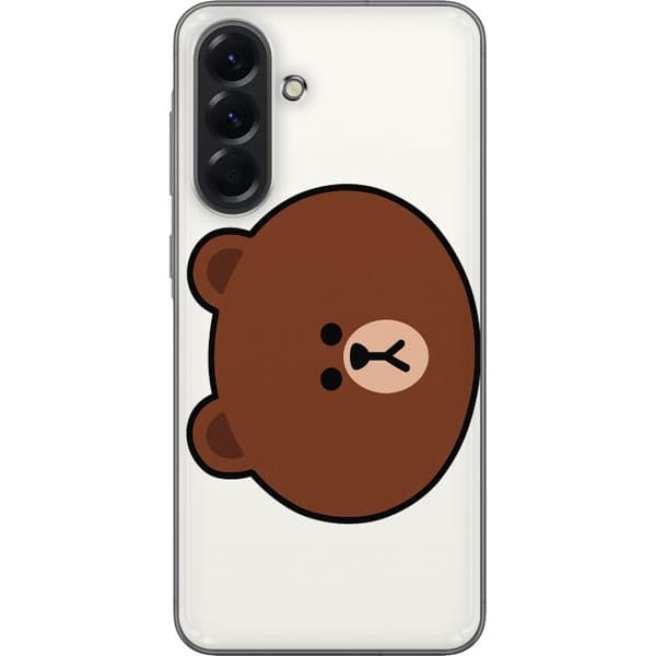 Samsung Galaxy A56 Genomskinligt Skal line friends brown