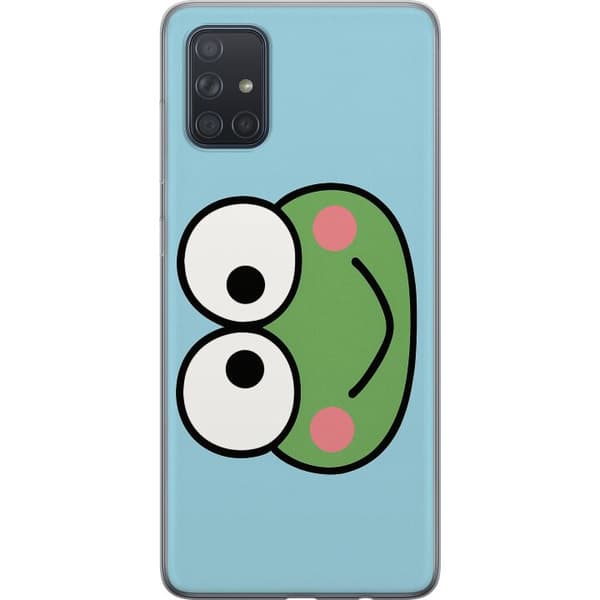Samsung Galaxy A71 Läpinäkyvä kuori Keroppi Smile