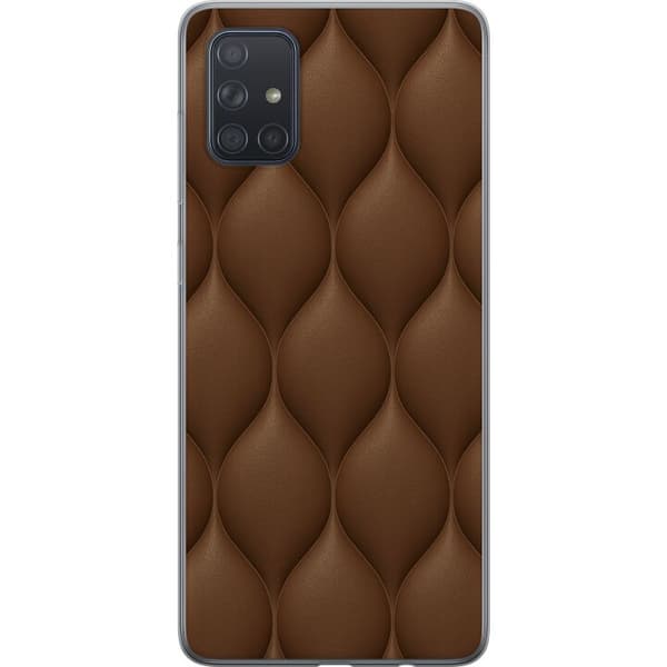 Samsung Galaxy A71 Läpinäkyvä kuori Kaakaoskaalat