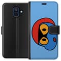 Miniatyrbild 1 av 3: Samsung Galaxy A6 (2018) Plånboksfodral Bold Bot Head
