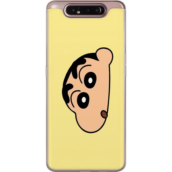Samsung Galaxy A80 Gjennomsiktig deksel Peeking Shinchan