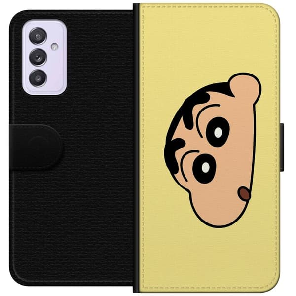 Samsung Galaxy A82 5G Lompakkokotelo Peeking Shinchan