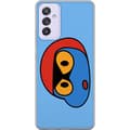 Miniatyrbillede 1 af 3: Samsung Galaxy A82 5G Gennemsigtig cover Bold Bot Head