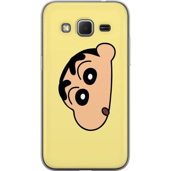 Samsung Galaxy Core Prime Gjennomsiktig deksel Peeking Shinchan