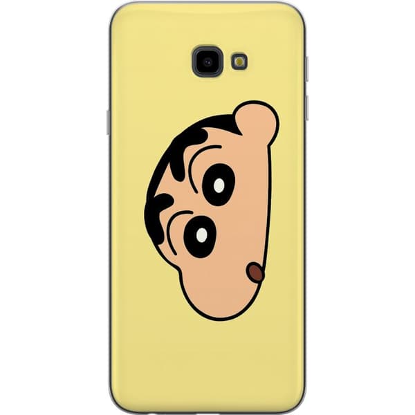 Samsung Galaxy J4+ Gjennomsiktig deksel Peeking Shinchan