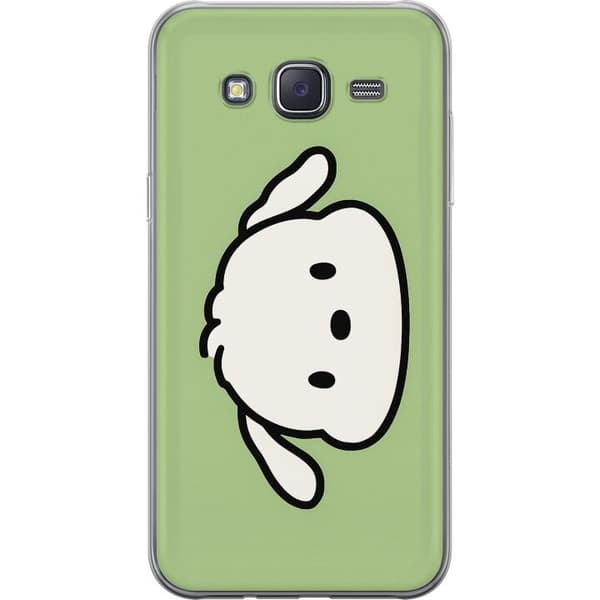 Samsung Galaxy J5 Gjennomsiktig deksel Snoopy Flip