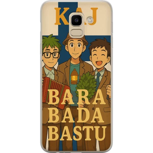 Samsung Galaxy J6 Gjennomsiktig deksel Bare ta en badstu KAJ