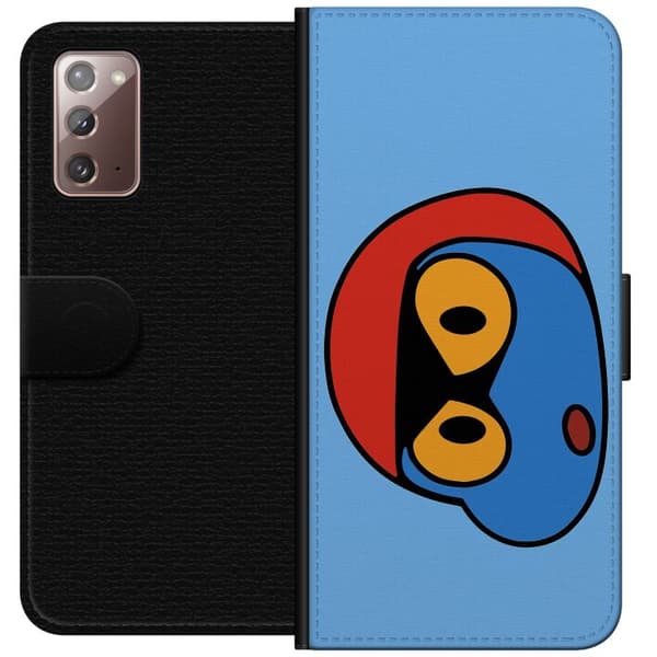 Samsung Galaxy Note20 Tegnebogsetui Bold Bot Head