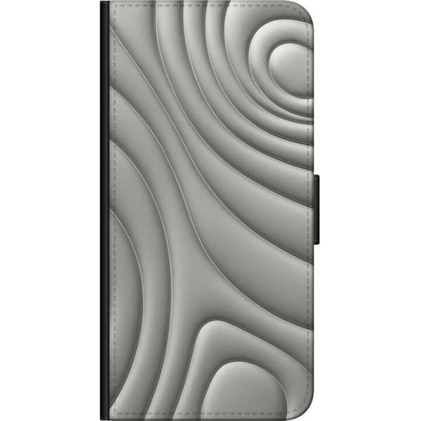 Samsung Galaxy Note10 Lite Plånboksfodral Silver Waves