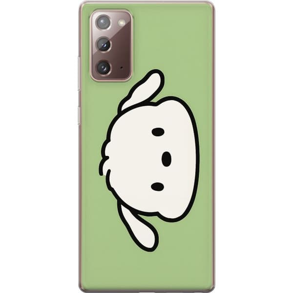 Samsung Galaxy Note20 Gennemsigtig cover Snoopy Flip
