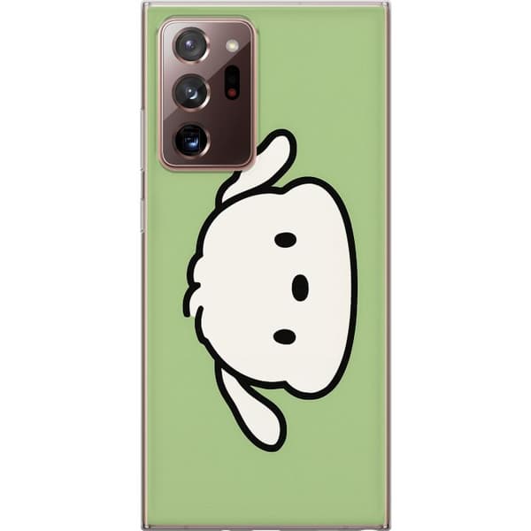 Samsung Galaxy Note20 Ultra Gennemsigtig cover Snoopy Flip