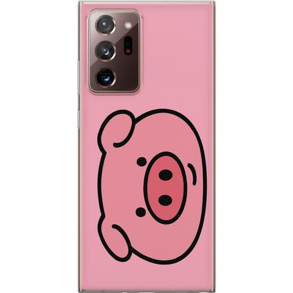 Samsung Galaxy Note20 Ultra Gennemsigtig cover Kawaii Piggy