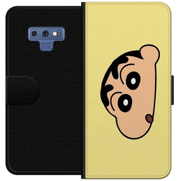 Samsung Galaxy Note9 Tegnebogsetui Peeking Shinchan