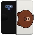 Miniatyrbilde 1 av 3: Samsung Galaxy Note9 Lommeboketui line friends brown