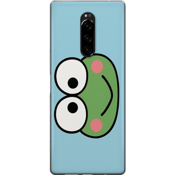 Sony Xperia 1 Läpinäkyvä kuori Keroppi Smile