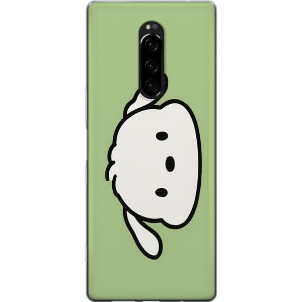 Sony Xperia 1 Gjennomsiktig deksel Snoopy Flip