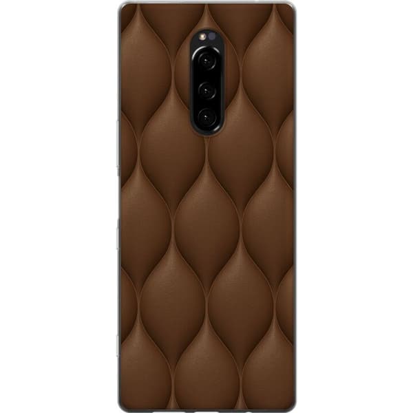Sony Xperia 1 Läpinäkyvä kuori Kaakaoskaalat