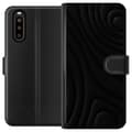 Pikkukuva 1 / 3: Sony Xperia 10 II Lompakkokotelo Tummat Aallot