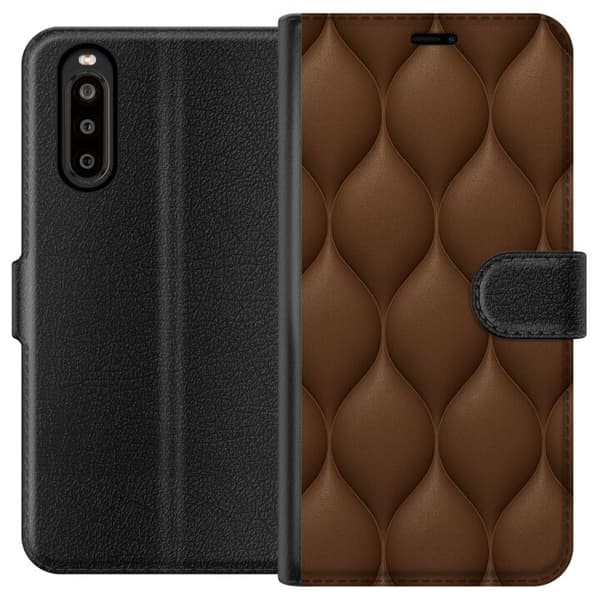 Sony Xperia 10 II Lompakkokotelo Kaakaoskaalat