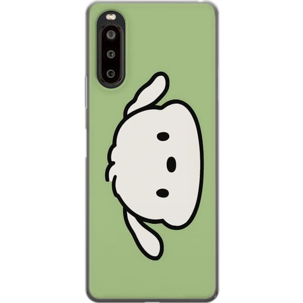 Sony Xperia 10 II Läpinäkyvä kuori Snoopy Flip