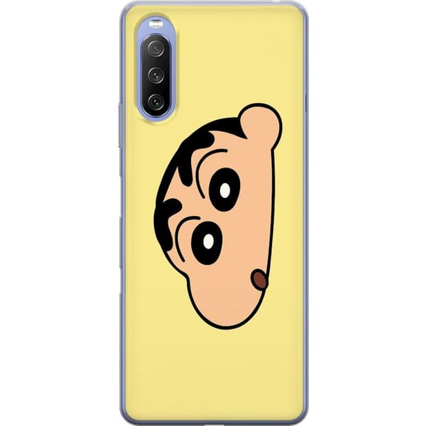 Sony Xperia 10 III Genomskinligt Skal Peeking Shinchan