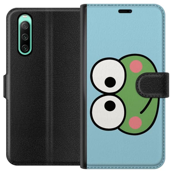 Sony Xperia 10 IV Lompakkokotelo Keroppi Smile