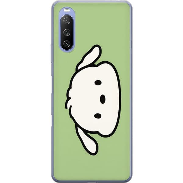 Sony Xperia 10 III Lite Gjennomsiktig deksel Snoopy Flip