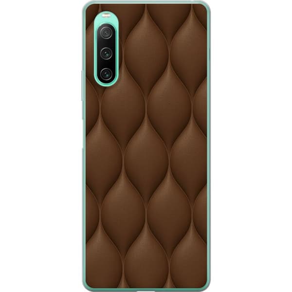 Sony Xperia 10 IV Läpinäkyvä kuori Kaakaoskaalat