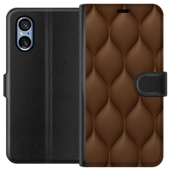 Sony Xperia 10 VI Lompakkokotelo Kaakaoskaalat