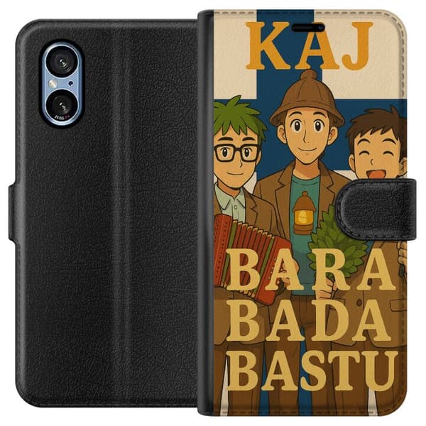 Sony Xperia 10 VI Lompakkokotelo Vain ota sauna KAJ