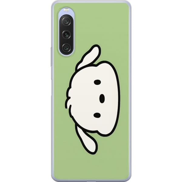 Sony Xperia 10 V Gjennomsiktig deksel Snoopy Flip