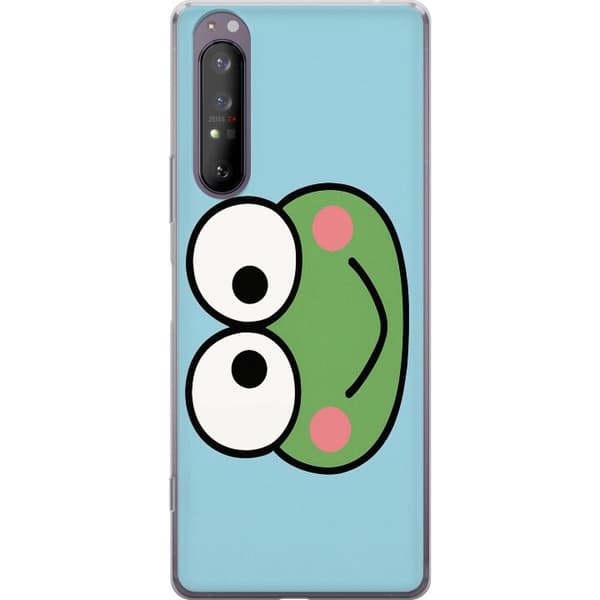 Sony Xperia 1 II Läpinäkyvä kuori Keroppi Smile
