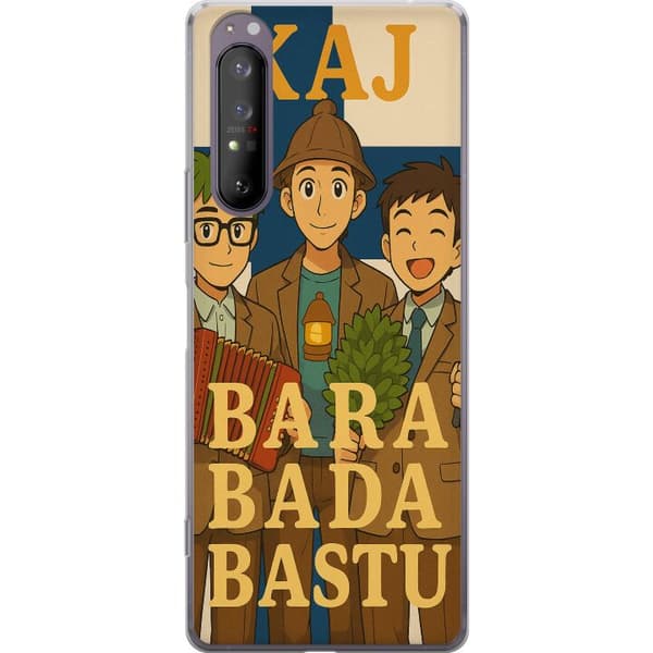 Sony Xperia 1 II Gjennomsiktig deksel Bare ta en badstu KAJ