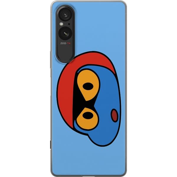 Sony Xperia 10 VI Gjennomsiktig deksel Bold Bot Head