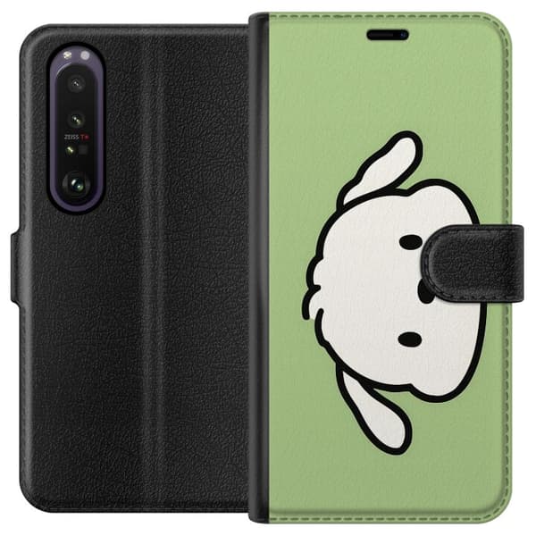 Sony Xperia 1 III Lompakkokotelo Snoopy Flip