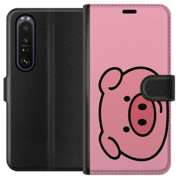 Sony Xperia 1 III Lommeboketui Kawaii Piggy