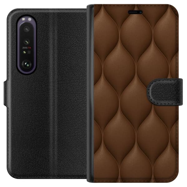 Sony Xperia 1 III Lompakkokotelo Kaakaoskaalat