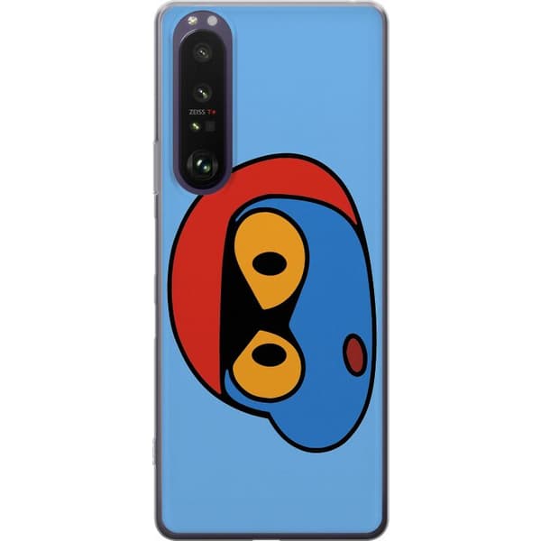 Sony Xperia 1 III Gjennomsiktig deksel Bold Bot Head