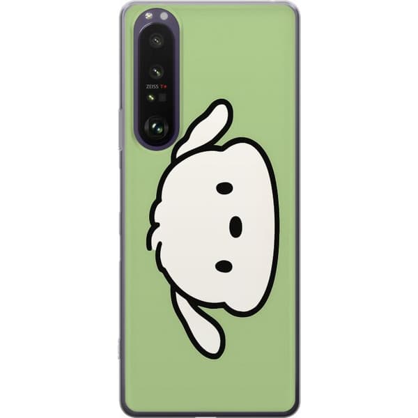 Sony Xperia 1 III Genomskinligt Skal Snoopy Flip