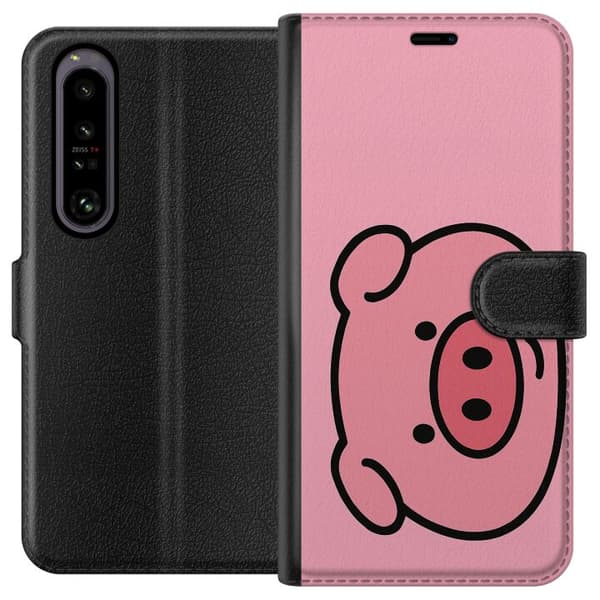 Sony Xperia 1 IV Lommeboketui Kawaii Piggy