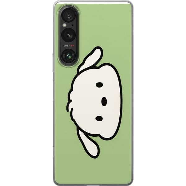 Sony Xperia 1 V Läpinäkyvä kuori Snoopy Flip