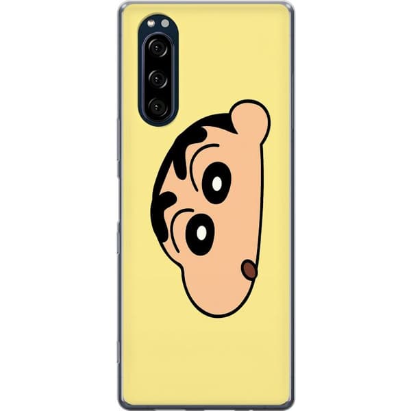 Sony Xperia 5 Gjennomsiktig deksel Peeking Shinchan