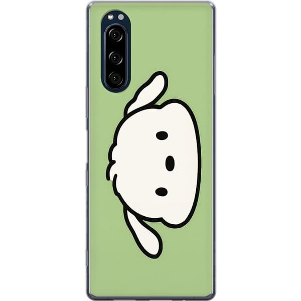 Sony Xperia 5 Gennemsigtig cover Snoopy Flip
