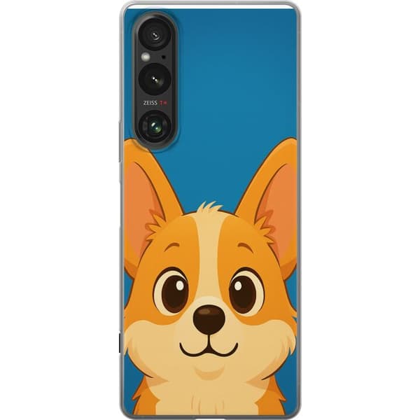 Sony Xperia 1 VI Gennemsigtig cover Hello Corgi