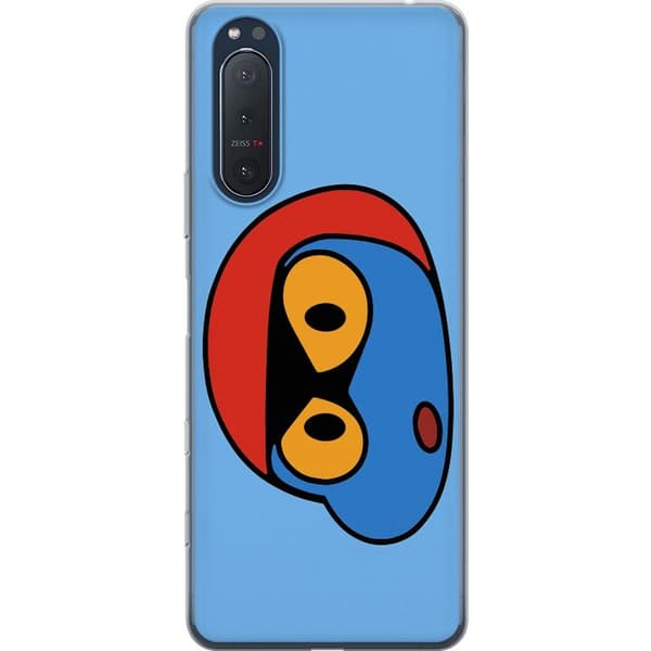 Sony Xperia 5 II Läpinäkyvä kuori Bold Bot Head