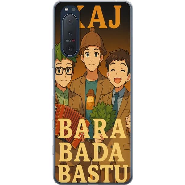 Sony Xperia 5 II Gennemsigtig cover KAJ Bara kun bader i saunaen