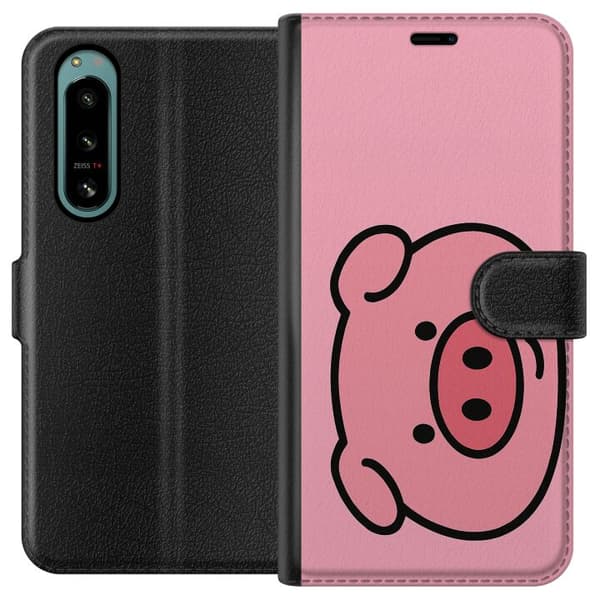 Sony Xperia 5 IV Lommeboketui Kawaii Piggy